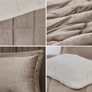 King Plush to Sherpa Down Alternative Comforter Set by HouseOfZazla