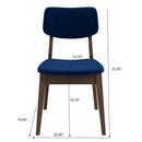 Carlos - Solid Back Side Chair (Set of 2) by Unique Piece Furniture