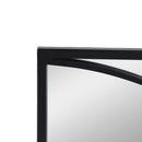 Rectangular Wall Mirrors With Frame, Home Decor For Living Room Bedroom Entryway - Black by HouseOfZazla