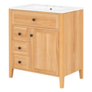 Bathroom Vanity With Sink, Soft Closing Cabinet