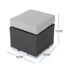 Santa Rosa Outdoor Lounge Ottoman by HouseOfZazla
