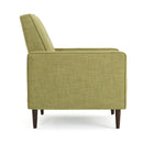 Mid-Century Modern Recliner With Button Tufted Waffle Stitch by HouseOfZazla