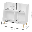 Walker Edison | Kids Bookcase and Toy Organizer