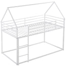 House Bunk Bed With Built In Ladder by HouseOfZazla