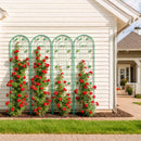 Metal Garden Trellis Rustproof Trellis For Climbing Plant Outdoor Flower Support by HouseOfZazla