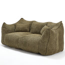 Comfortable Dual Beanbag Chair With High Resilience Foam Core For 2 People by HouseOfZazla