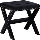 Upholstered Accent Bench With Nailhead Trim