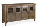 Roxbury Manor Four Door Dining Buffet Homestead Brown