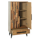 60" Tall Storage Cabinet with Drawer