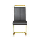 Side Dining Room Chair, Padded Seat High Back by HouseOfZazla