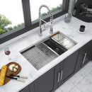 Stainless Steel Undermount Kitchen Sink With Double Bowl by HouseOfZazla