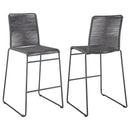 Jerome - Bar Chair (Set of 2) - Charcoal