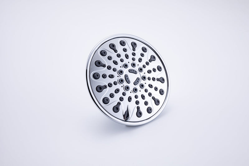 6 In. 6-Spray Balancing Shower Head Shower Faucet