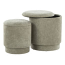 Marla - Upholste Contemporary Ottoman Set by HouseOfZazla