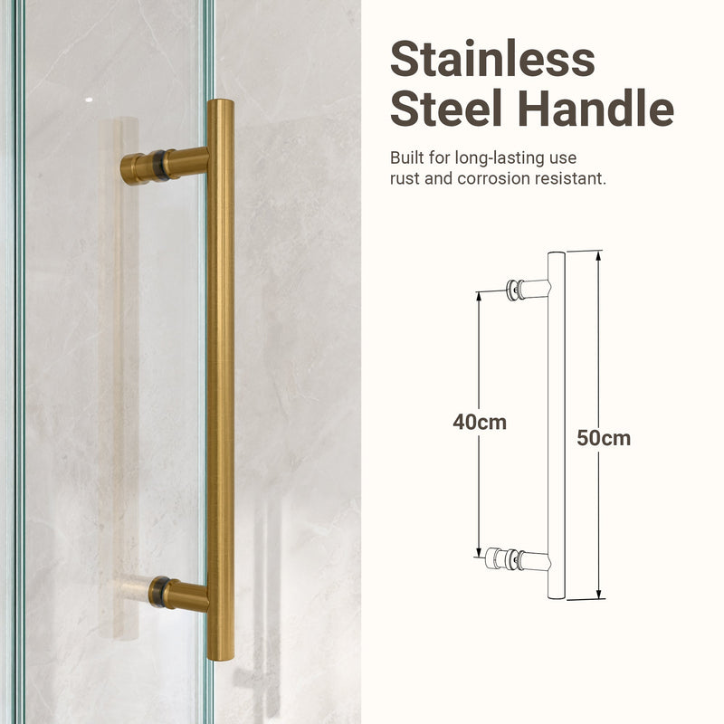 56"-60"W x 72"H Frameless Single Sliding Shower Door, photo 7 of 10