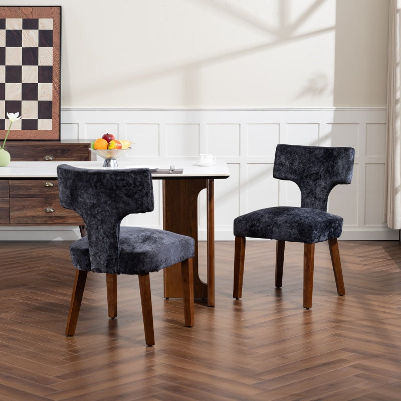 Mid Century Modern Dining Chairs Set of 2, photo 6 of 10