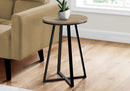 Accent Table, Side, Round Contemporary & Modern Modern Design by HouseOfZazla