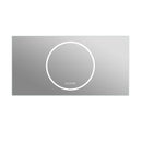 LED Vanity Mirror With Anti Fog & Dimmable Lights, Wall-Mounted - Antique Silver by HouseOfZazla