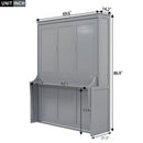 Murphy Bed With Shelf by HouseOfZazla