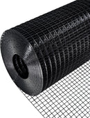 Black Hardware Cloth 5 ft × 100 ft, 19 Gauge 1/2 Inch by HouseOfZazla