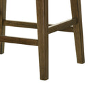 Sasha - 17" Counter Height Stool With Upholstered Seat by HouseOfZazla