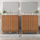 Traditional Bathroom Vanity With Ceramic Sink