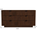 Lola - Dresser With 6 Drawers - Dark Brown by Unique Piece Furniture