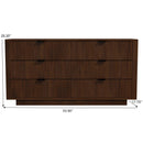 Lola - Dresser With 6 Drawers - Dark Brown by Unique Piece Furniture