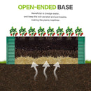 2-Pack 93.7" x 31.5" x 32.3" Raised Garden Bed with Ergonomic No-Bend Design by HouseOfZazla