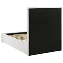 Felicity 53-inch Upholstered Twin Platform Bed White