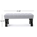 Hilton Ottoman Bench Classic Style by HouseOfZazla