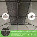 14'x22' Hardtop Gazebo with Resin Roof by HouseOfZazla