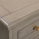 Dauphin - Handpainted Entryway Storage Cabinet - Gray Cashmere by HouseOfZazla