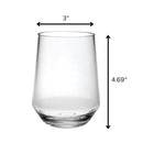 Tritan Lexington - Leadingware Unbreakable Wine Glass Plastic, 17Oz (Set of 4) - Clear by HouseOfZazla