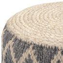 Edgeley - Handcrafted Round Pouf by Unique Piece Furniture