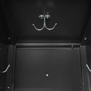 Storage Locker Cabinet With Locks For Employees, Home Gym Office School Garage - Black by HouseOfZazla