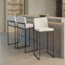 Fuji - Contemporary High Back Barstool Elegant Design by HouseOfZazla