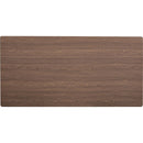 5-Piece Compact Bar Table Set with Table and Stools - Modern Industrial Design, Space-Saving Furniture for Dining Room and Breakfast Nook (Dark Brown)