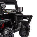 24V Ride On Large PickUp Truck car for Kids,ride On 4WD Toys with Remote Control,Parents Can Assist in Driving,Bluetooth music version,Pickup truck design with spacious storage in the rear.