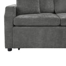 Modern L Shaped Sectional Sofa Bed With Hidden Storage Upholstery by HouseOfZazla
