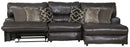Como - 3 Piece Italian Leather Match Reclining Sectional by Unique Piece Furniture