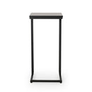 Essex Set of 2 Modern Black Metal End Tables by HouseOfZazla