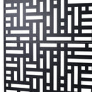 Decorative Freestanding Metal Privacy Screen For Indoor & Outdoor Use