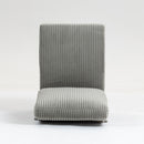 Single Couch Modular Armless Accent Chair With Back Cushion by HouseOfZazla