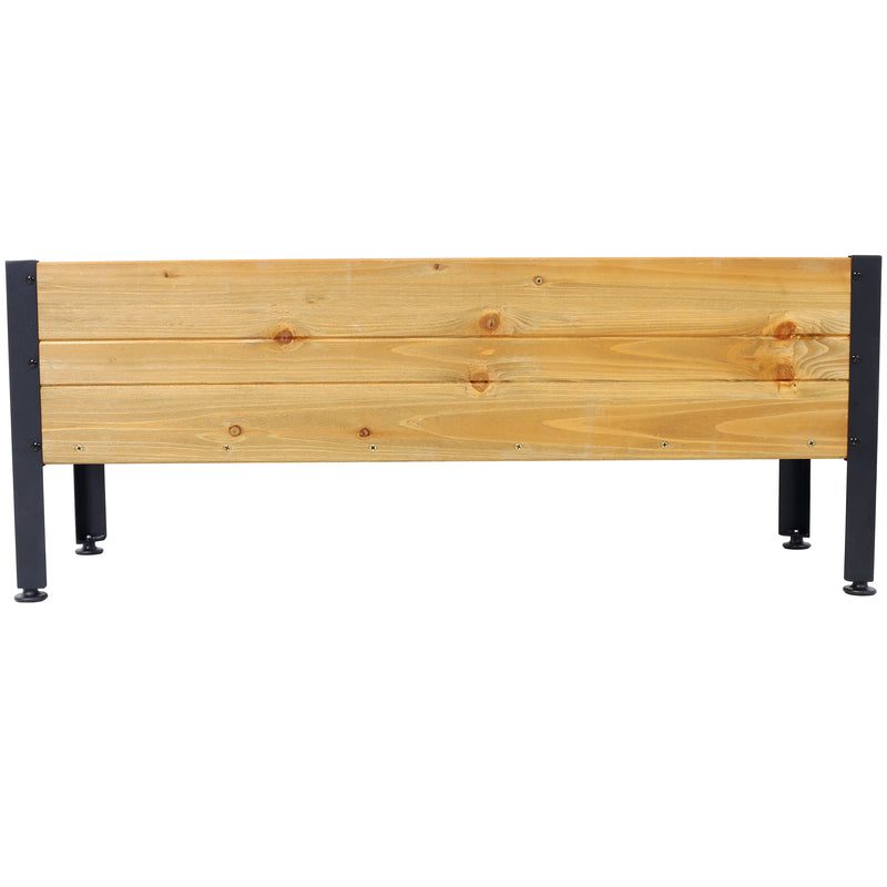 Wood Rectangular Garden Planter Box, photo 6 of 10