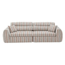 3 Seater, Couch With Throw Pillows For Living Room by HouseOfZazla