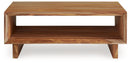Dressonni - Rectangular Cocktail Table - Brown