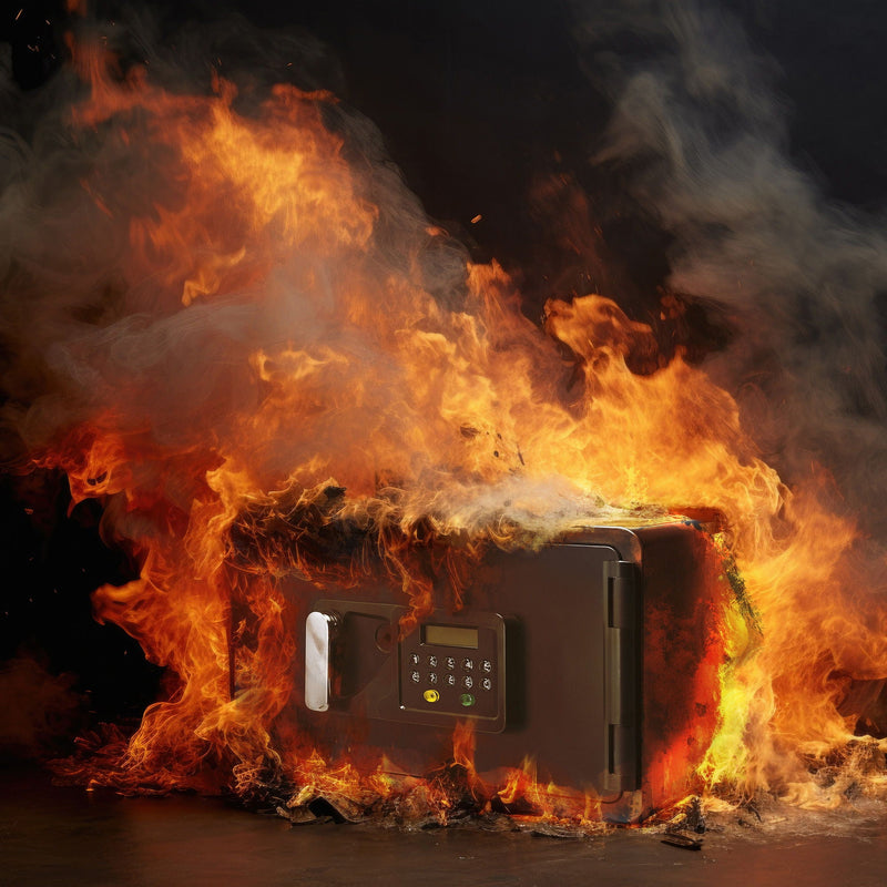 0.54 Cubic Ft Keypad Fireproof Security Safe - Black, photo 9 of 9