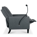 Recliner Chairs For Adults, Adjustable Recliner Sofa With Mobile Phone Holder & Cup Holder, Modern Reclining Chairs Fabric Push Back Recliner Chairs For Living Room, Bedroom by HouseOfZazla