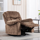 Swivel And Rocking Recliner Chair With Massage And Heating by HouseOfZazla